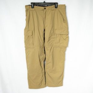 Duluth Trading Co. Khaki Cargo Pants Men's Size 36-38